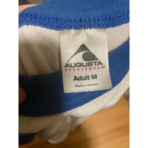 Theta Phi Alpha Shirt Womens Medium White Raglan Sleeves Crew Neck Pullover - Picture 6 of 6